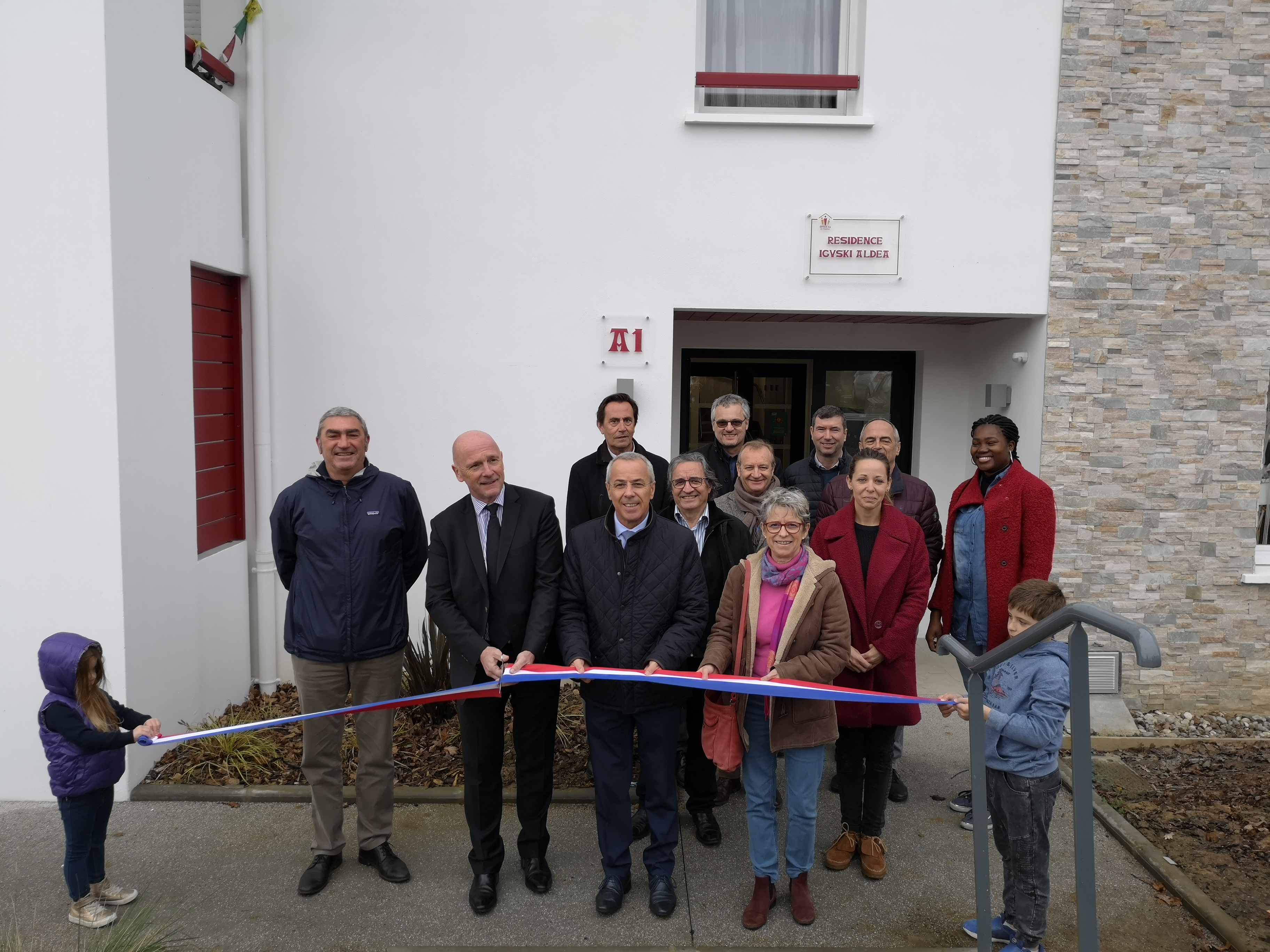 Bidart : Inauguration de la résidence Iguski Aldea