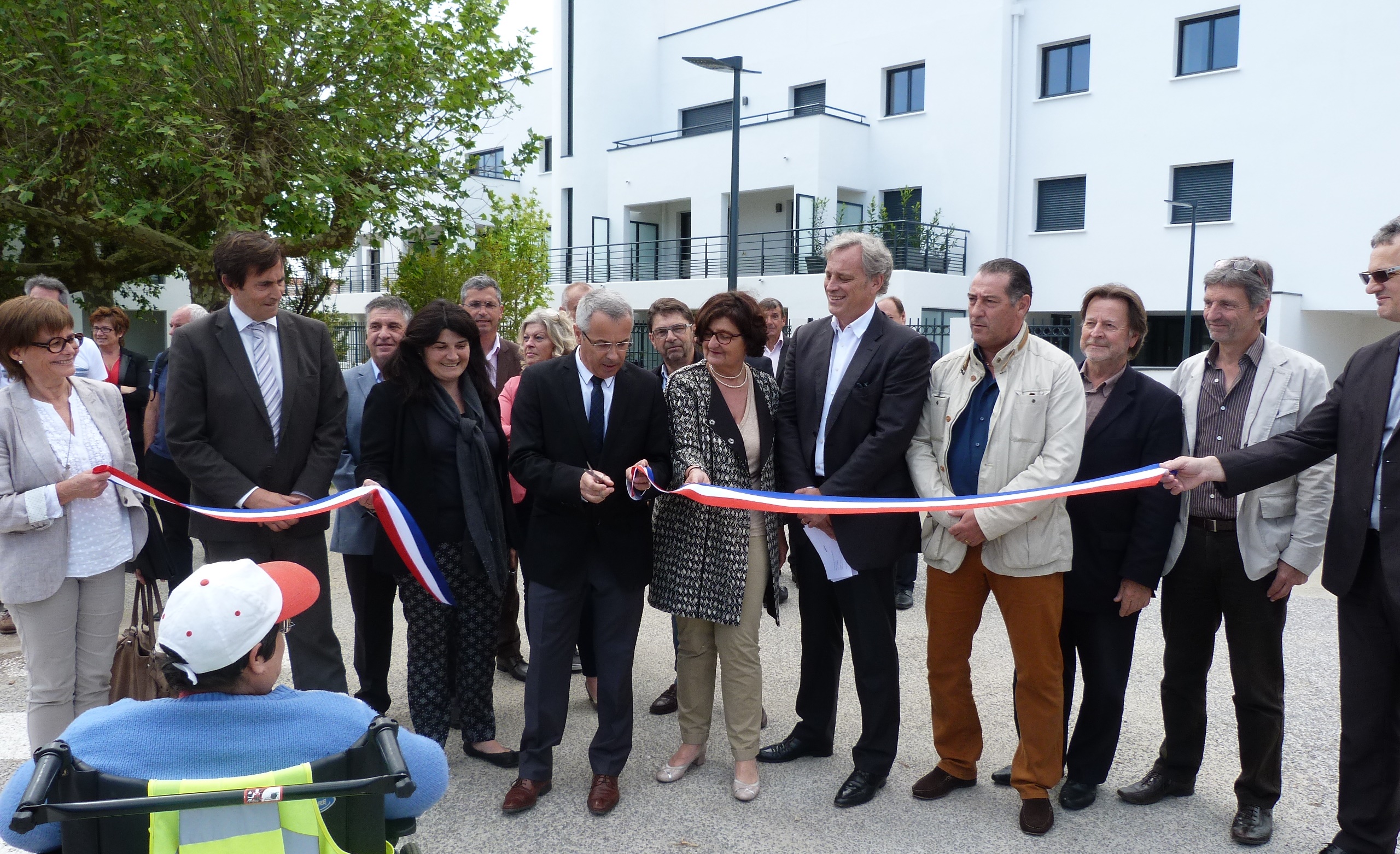 Inauguration de la résidence Anadara à Anglet 