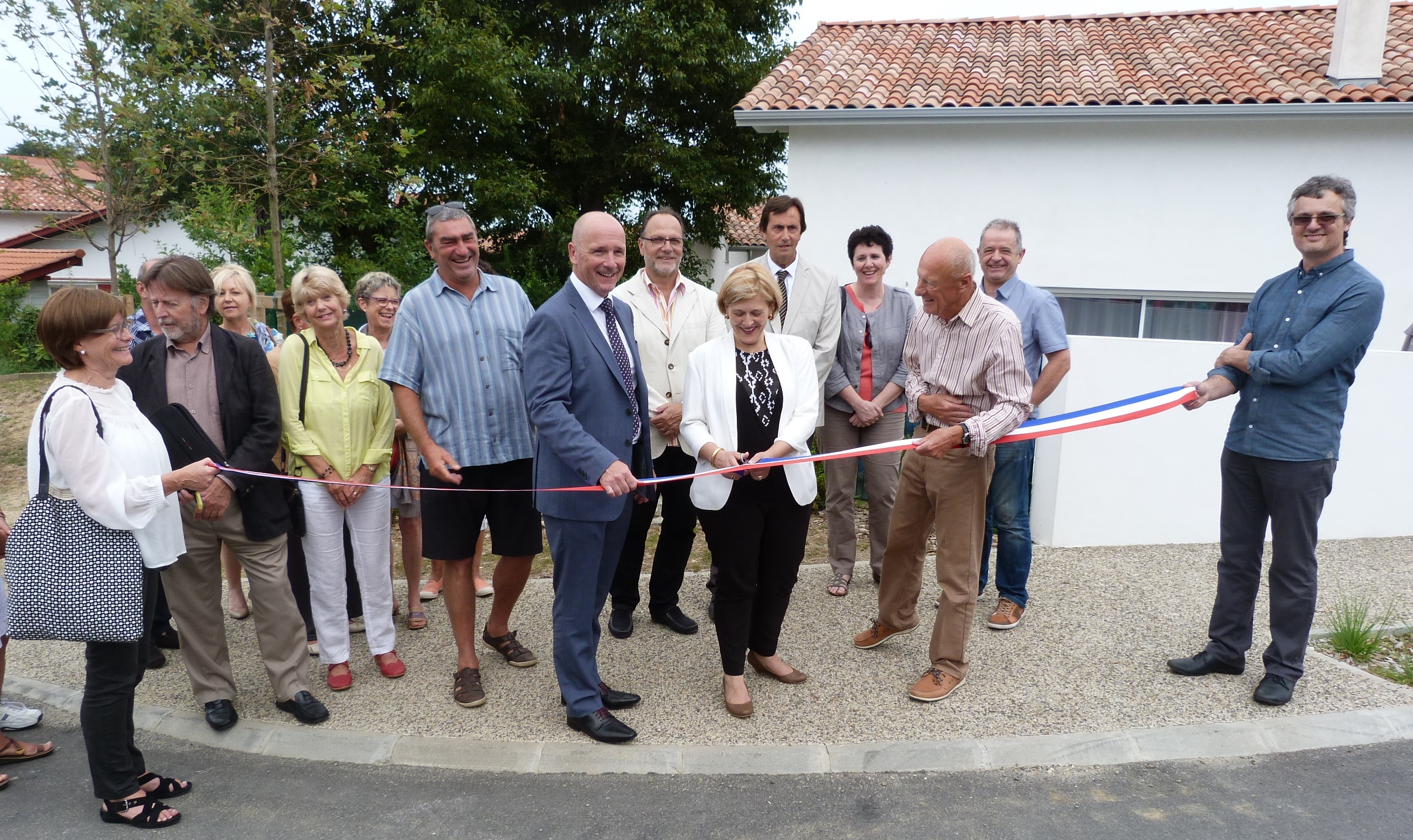 Inauguration du lotissement Atchoarena à Bidart