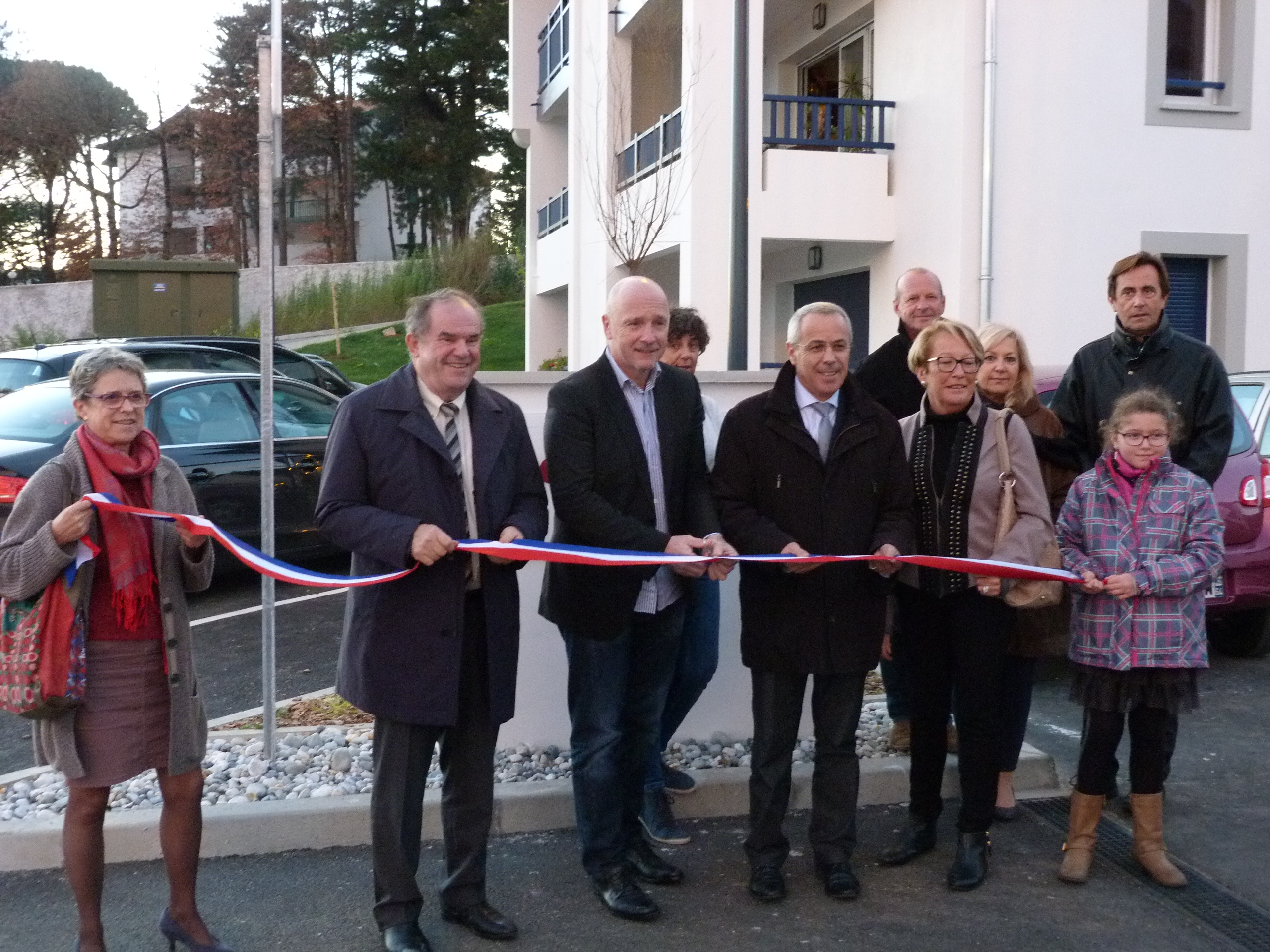 Inauguration de la résidence Clos de Xabadenia à Bidart