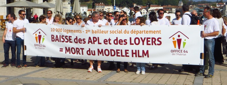 L 'OFFICE64 se mobilise pour sauvegarder le modèle du logement social