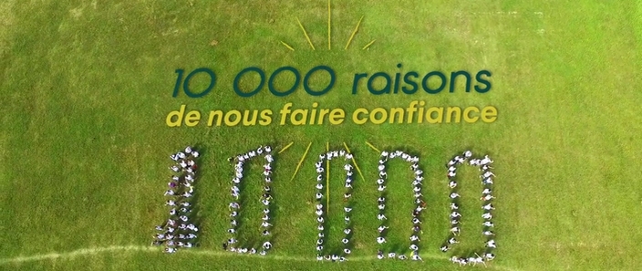 10 000 raisons de nous faire confiance