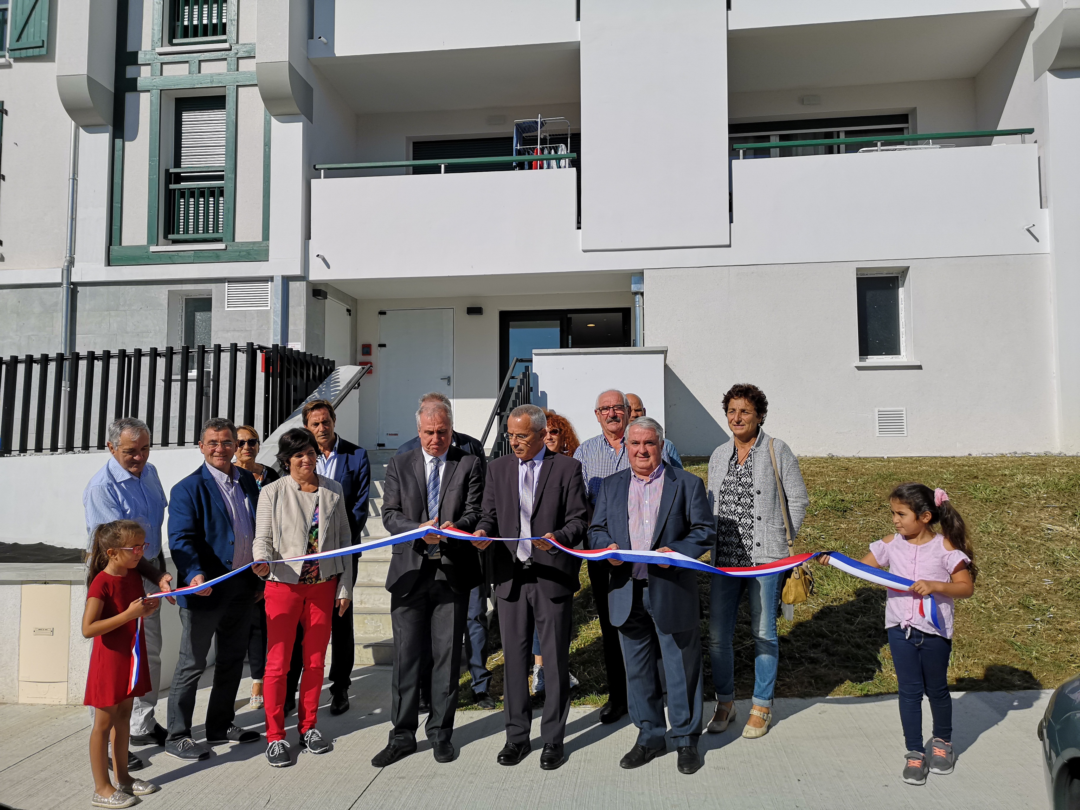 Inauguration des Résidences Urkia et Egoitza à Saint Pierre d'Irube