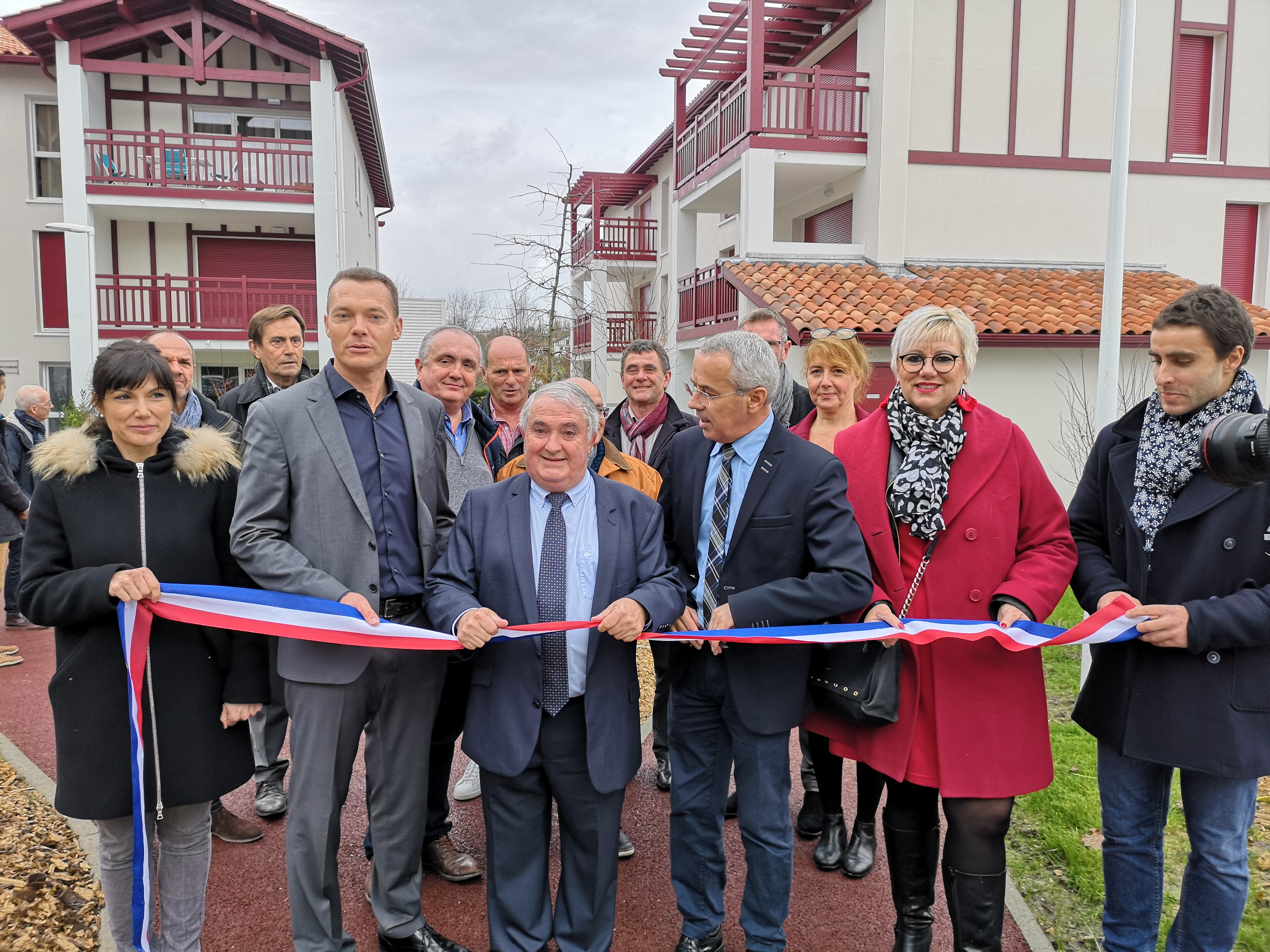 Inauguration de la résidence 'Le Jardin d'Emma' à Mouguerre