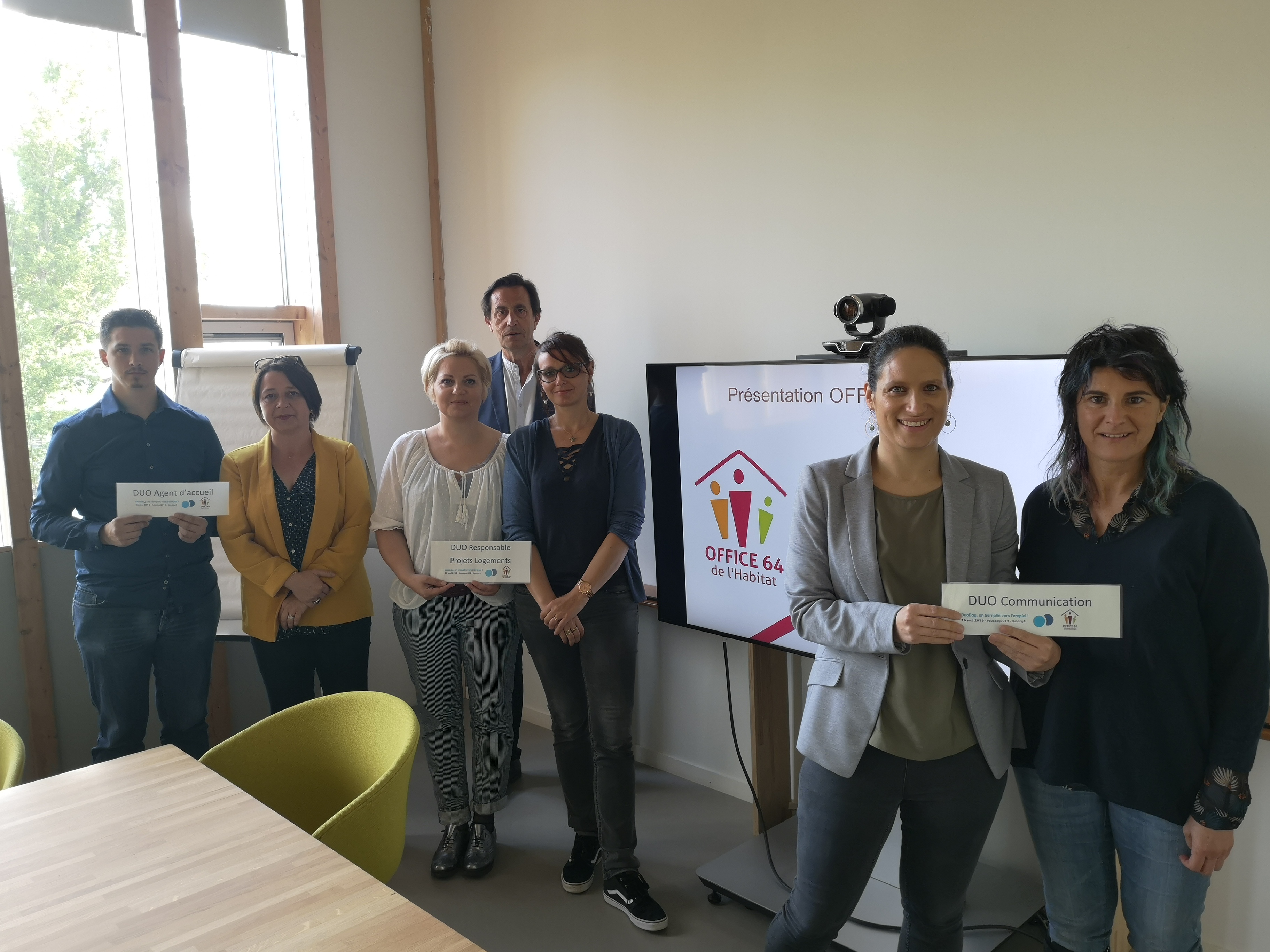 Emploi & handicap : l’OFFICE64 s’engage avec le DUODAY.