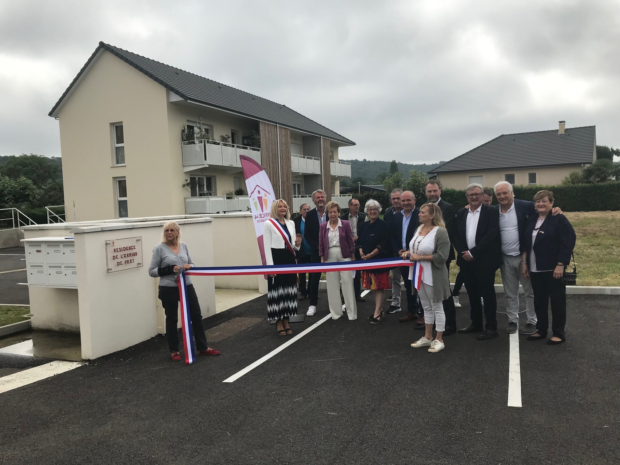 Inauguration de la résidence de L'Arriou de Prat à Livron 