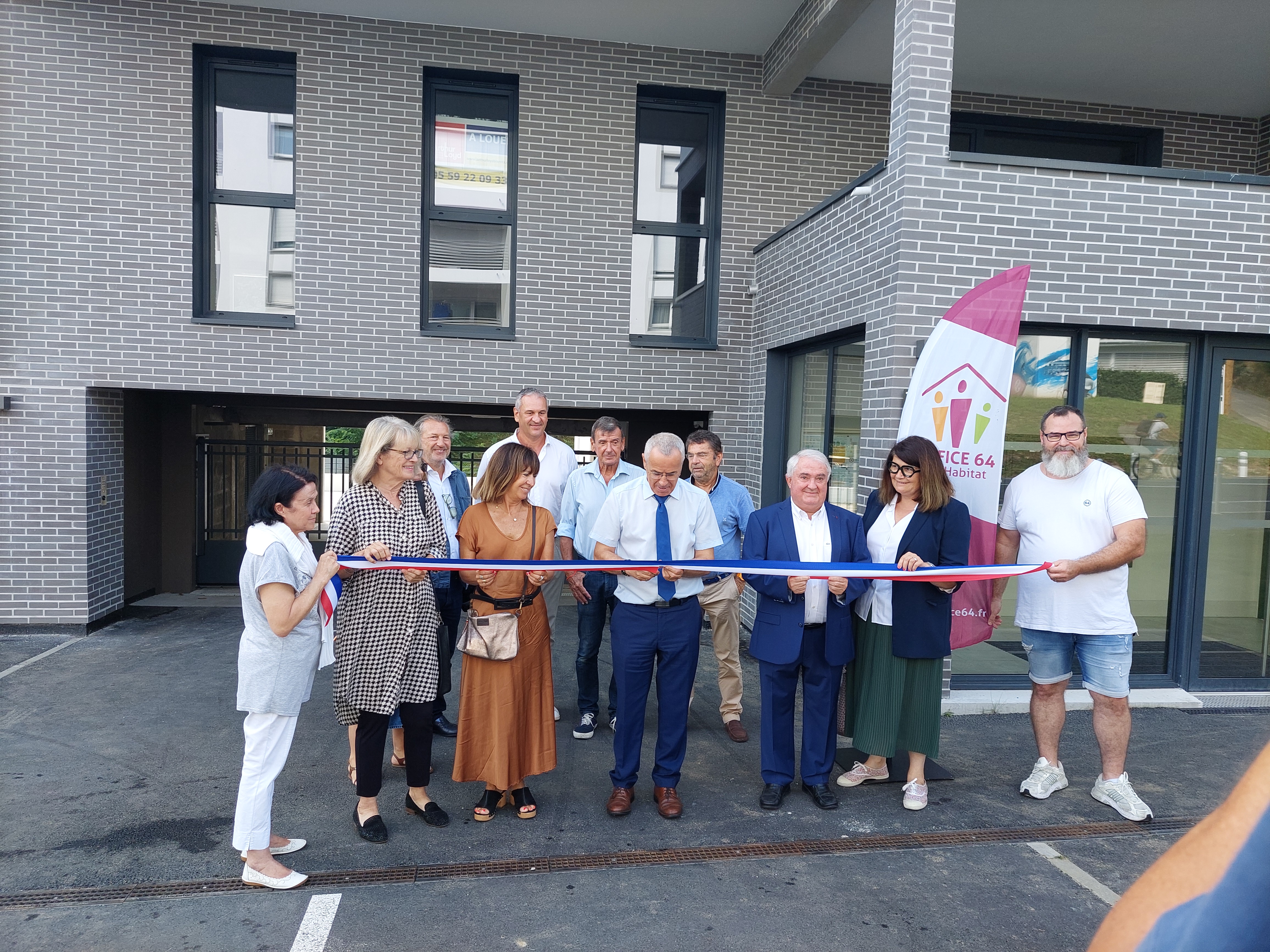 Inauguration de la résidence Soleia à Anglet