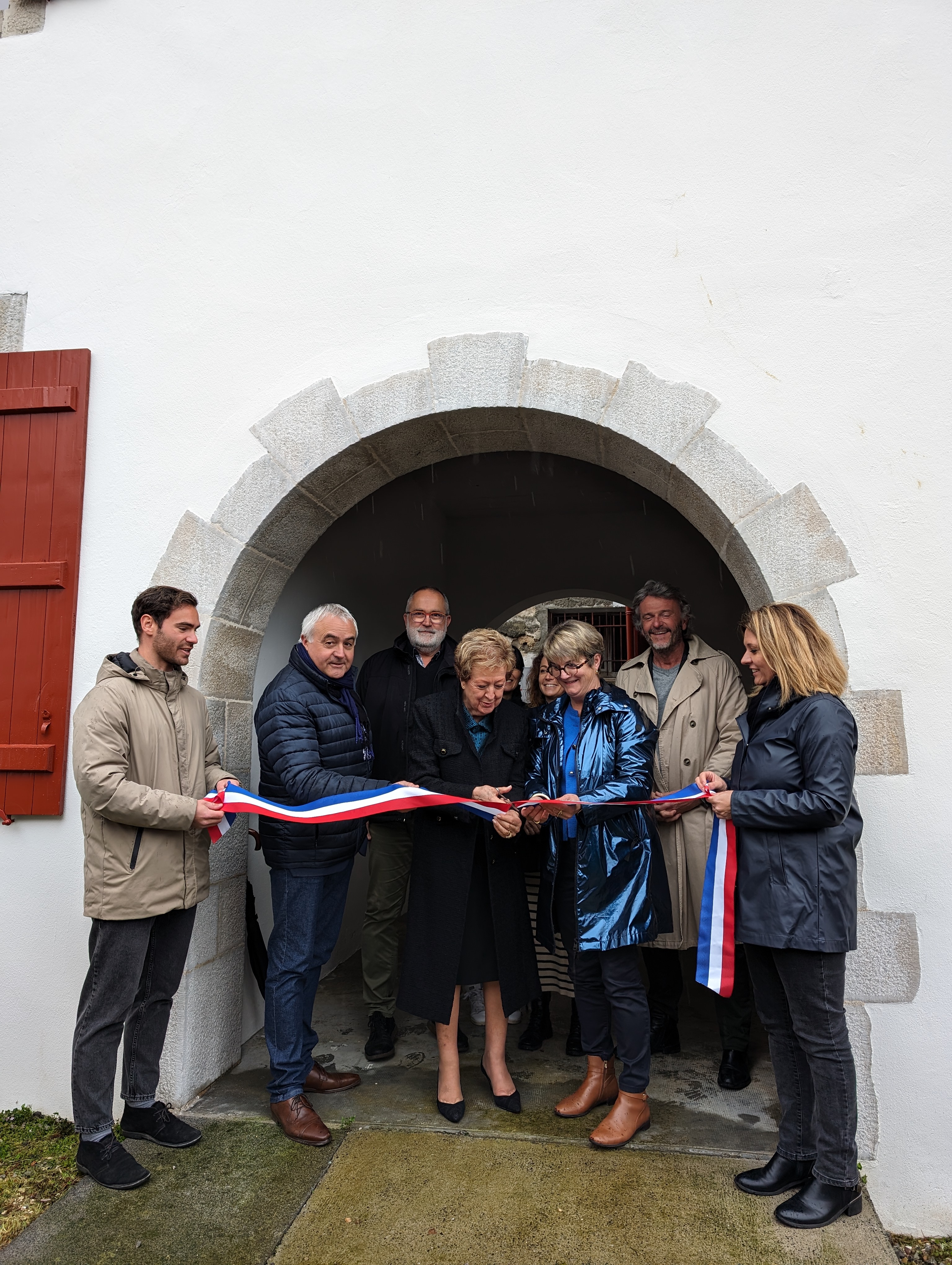 Inauguration du programme de réhabilitation énergétique de la résidence HIRIBARNE à Labastide Clairence 