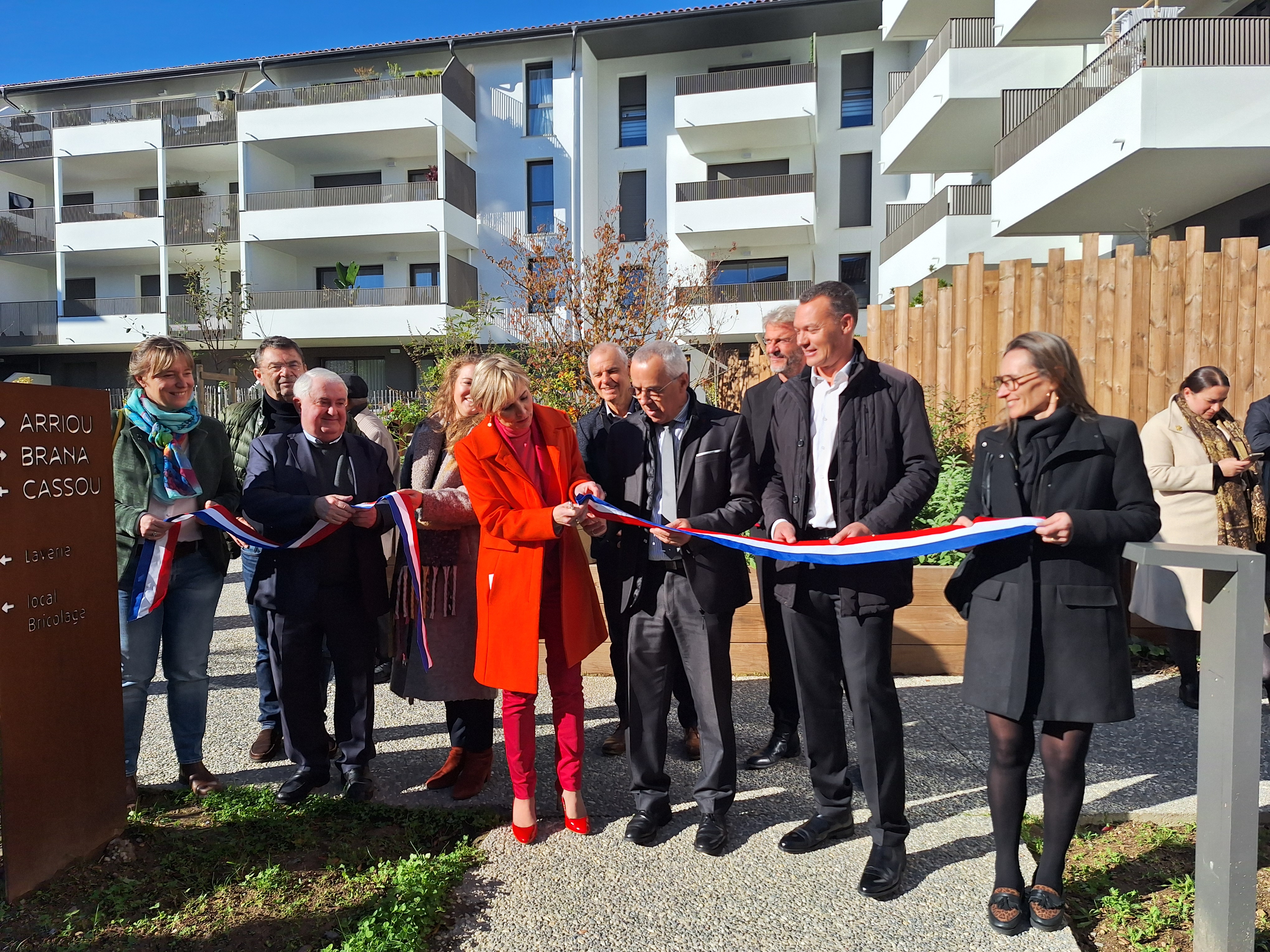 Inauguration de la résidence GRAN BOS à Anglet