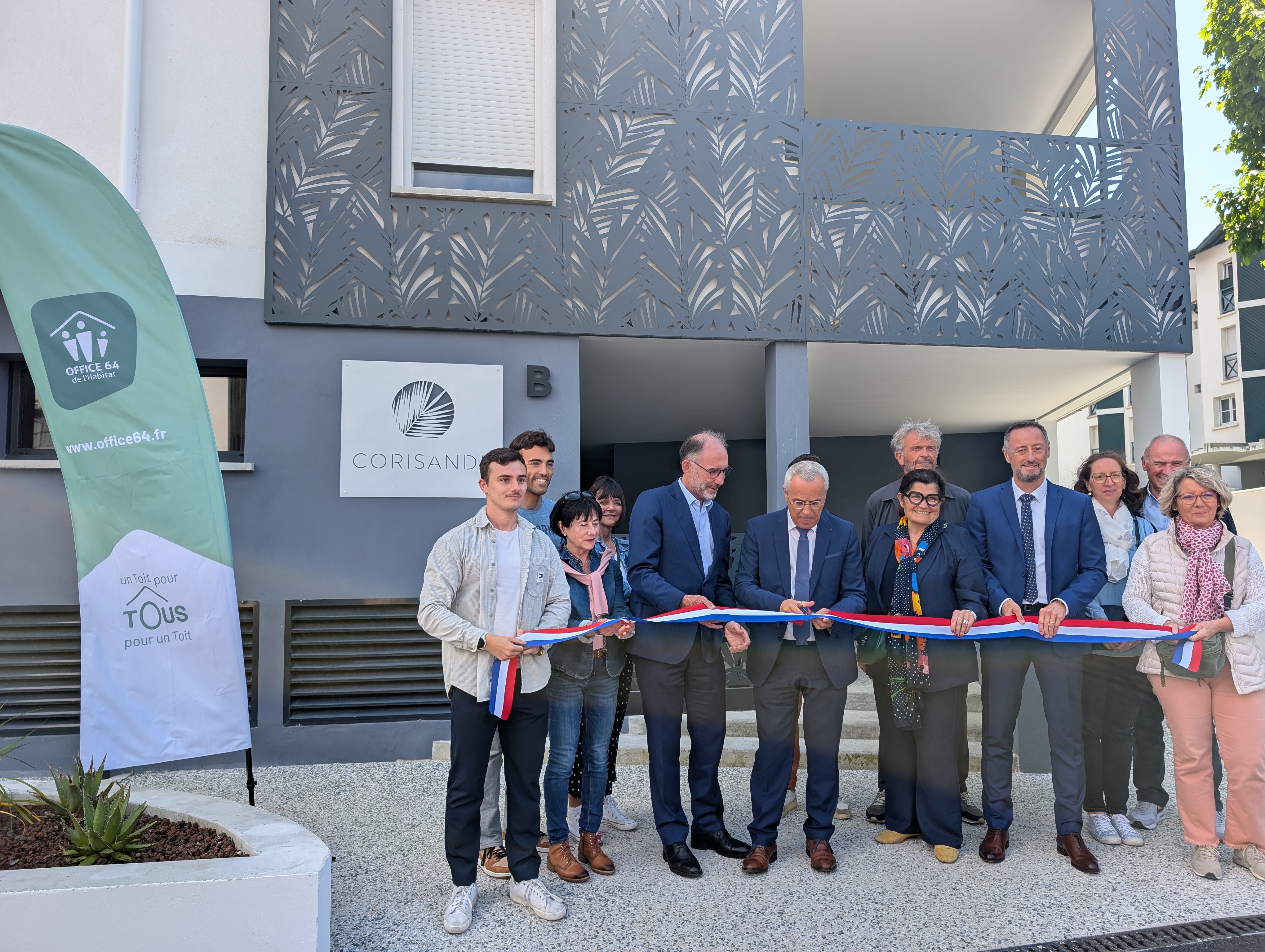 Inauguration de la résidence Corisande