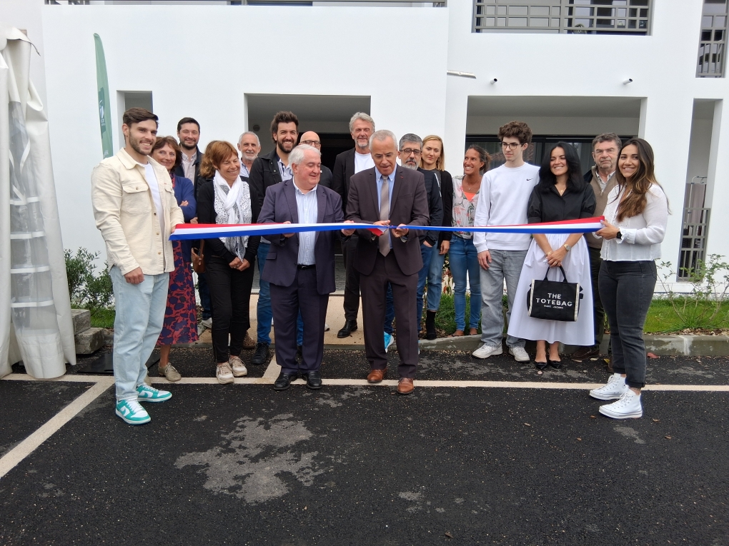 Inauguration de la résidence Le Clos de Pardeilhan à Anglet