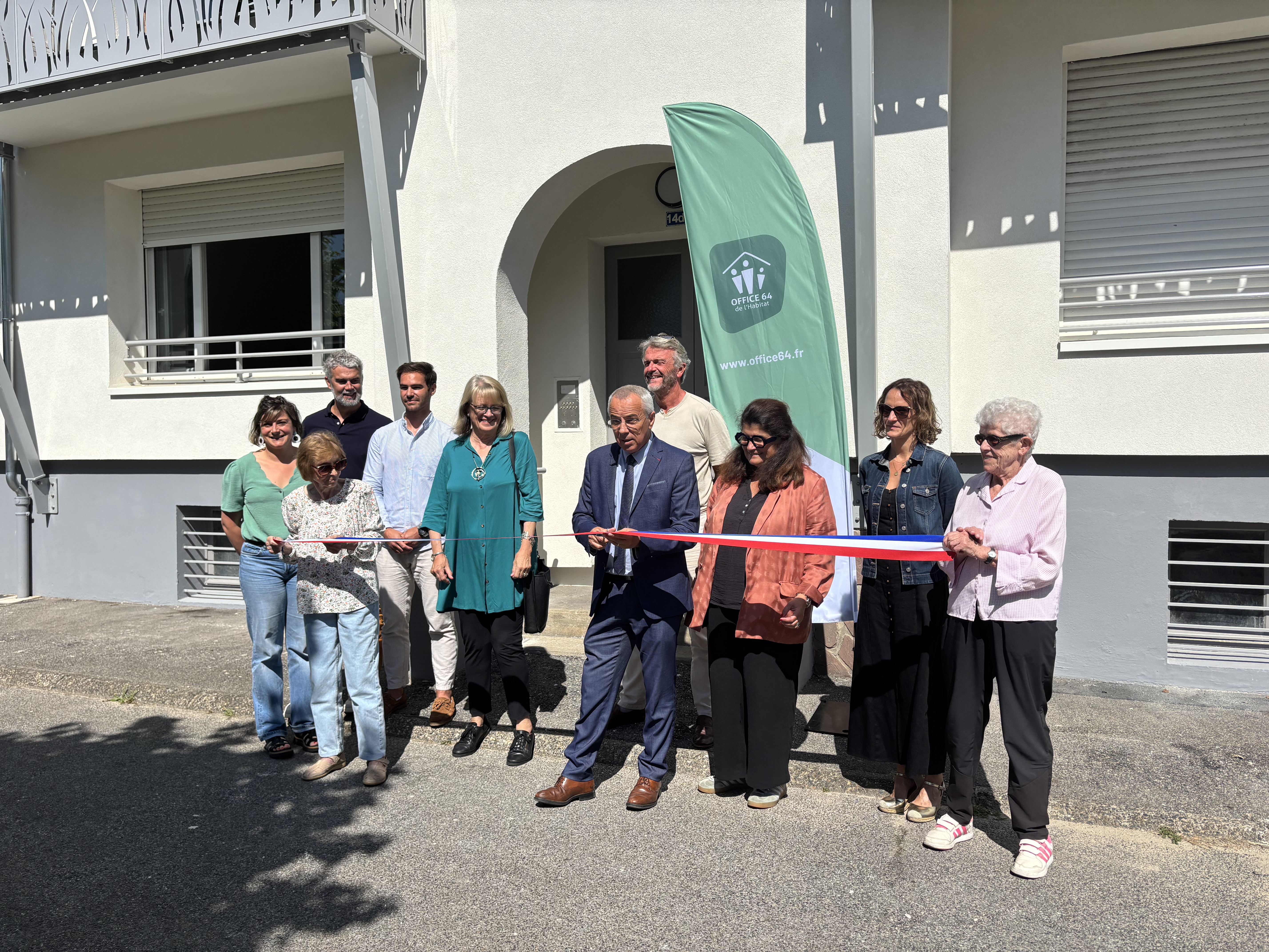 Inauguration de la Résidence Venise à Anglet