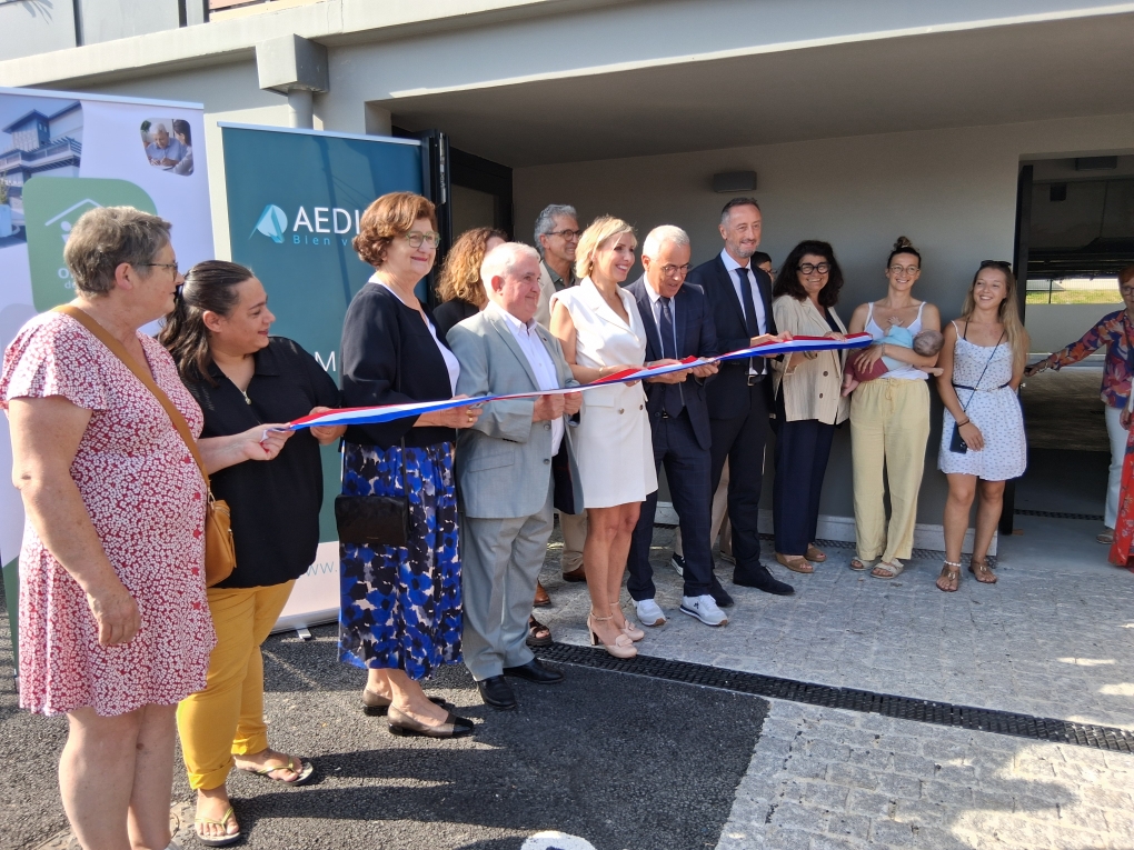 Inauguration de la résidence Éléonore à Anglet