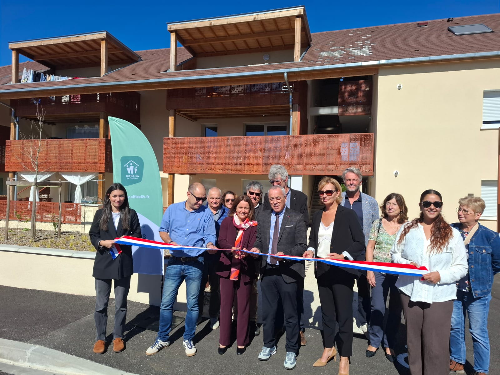 Inauguration de la Résidence Coppelia à Lescar