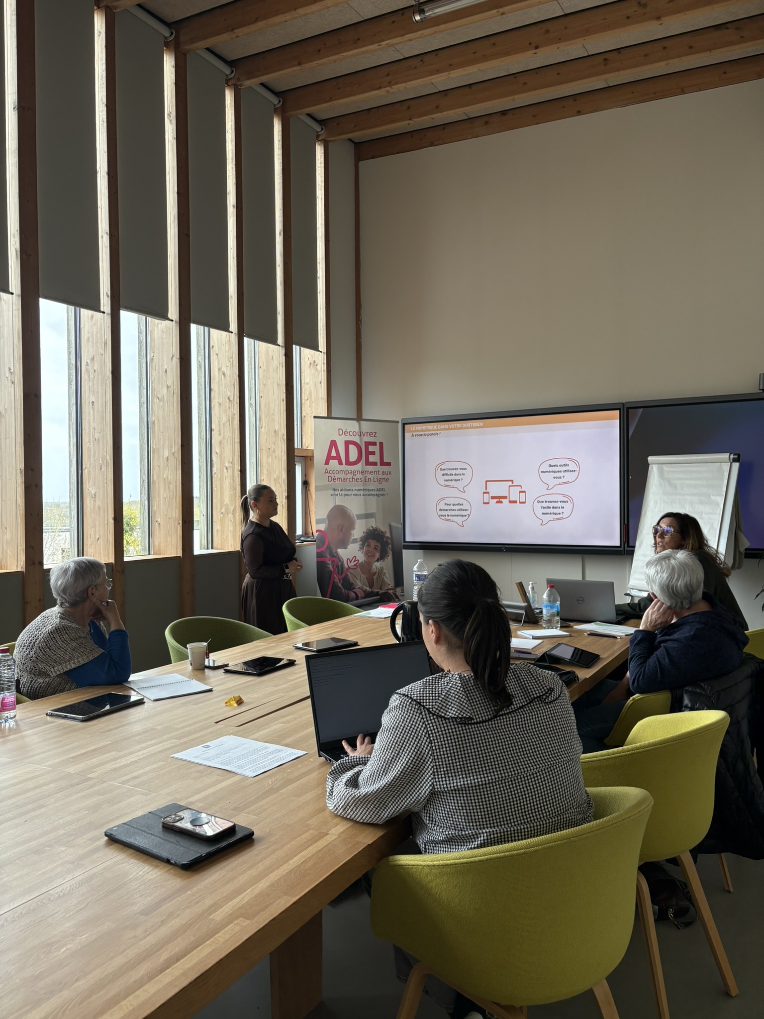 Retour sur la deuxième formation au numérique avec ADEL