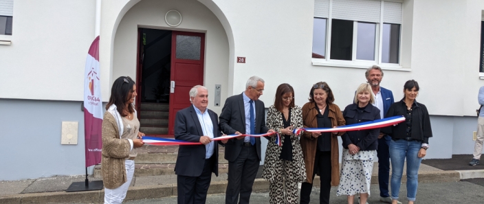 Biarritz : Inauguration de la résidence Le Reptou 