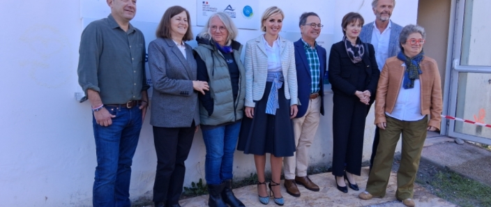 Lancement des travaux Gaston Marsan à Gelos