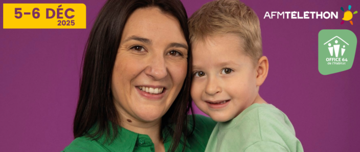 L'OFFICE64, engagé aux côtés du Téléthon 2025